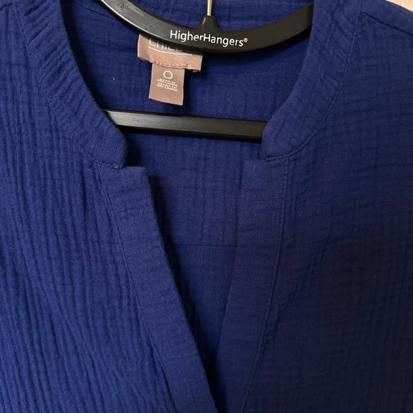 D-7 Chico's Navy Blue dress Sz 0 - Picture 2 of 7